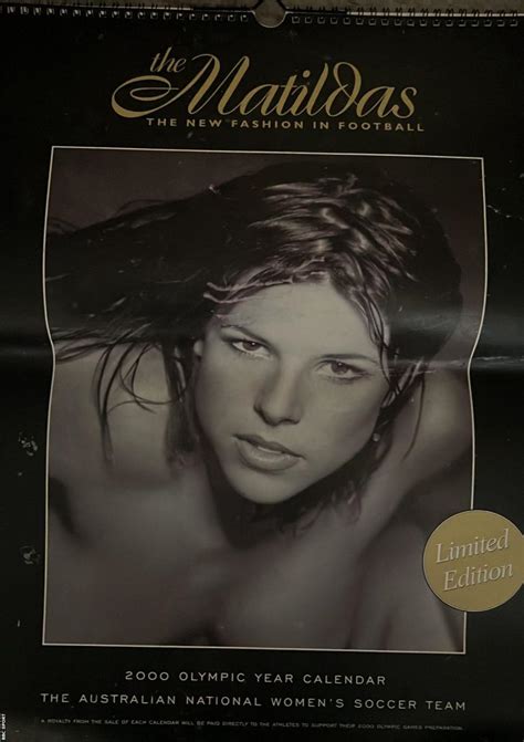 matildas nude calender|Matildas 2000 nude calendar